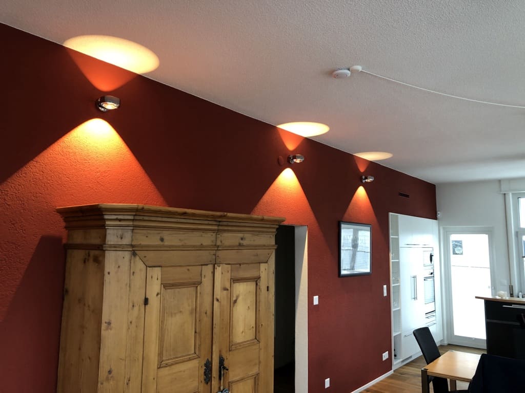 Foto einer Tapezierten Wand